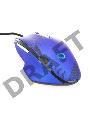 Мышь Qumo Office Enigma M59 [24278] {7 кнопок, проводная,подсветка 7 цв-в, 800/1200/1600/2400 dpi}