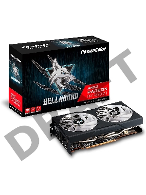 Видеокарта Radeon RX6650XT 8GB Hellhound GDDR6 128-bit HDMI DPx3
