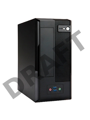 Корпус INWIN BM677BL USB3.0 (Slim Chassis, Mini-ITX/Mini-DTX , 160W IP-AD160-2, USB3.0+Audio, черный) <6115718>