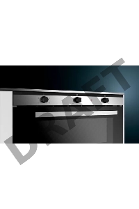 Встраиваеммый духовой шкаф SIEMENS VB011CBR0M IQ100  90*48см, 85л, кнопочное управление, гидролитическая очистка 3,1КВт нержав