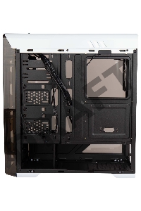 Корпус Hiper M11 FRGB-WT черный без БП ATX 4x120mm 1xUSB2.0 1xUSB3.0 audio bott PSU