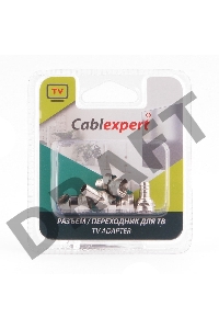 Коннектор Cablexpert F SPL6-03, для кабеля RG6, 5шт