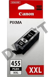 Картридж струйный PGI-455XXL PGBK (8052B001), для Canon PIXMA MG5440/6340, MX924, Черный, 1000 стр