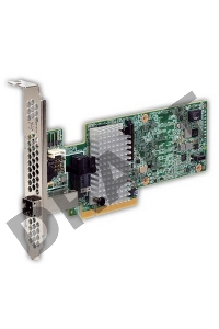 Контроллер LSI MegaRAID SAS9380-4i4e SGL  (LSI00439) SAS 12G, (PCI-E 3.0 x8, LP) , RAID 0,1,10,5,6, 8port (1*intSFF8643 + 1*extSFF8644),1GB onboard, К