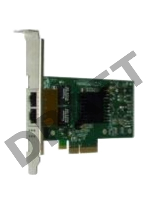 Сетевой адаптер PE2G2I35 Dual Port Copper Gigabit Ethernet PCI Express Server Adapter (аналог Intel I350-T2)