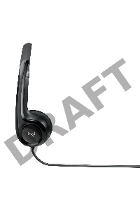 Гарнитура Logitech Headset Logitech H390 USB black (981-000803)