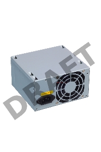 Блок питания Exegate EX253683RUS-S AA450, ATX, SC, 8cm fan, 24p+4p, 2*SATA, 1*IDE + кабель 220V с защитой от выдергивания