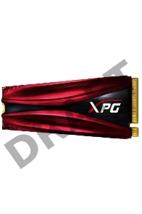 Накопитель SSD M.2 ADATA 256Gb XPG S11 Pro <AGAMMIXS11P-256GT-C> (PCI-E 3.0 x4, up to 3500/1200Mbs, 290000 IOPs, 3D TLC, NVMe 1.3, 22x80mm, радиатор)