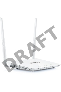 Сетевое оборудование TENDA D301 xDSL маршрутизатор ADSL2+ 802.11n, до300Мбит/с, 2TX2R, 4х100Мбит/с, USB порт с функцией принтсервера, несъемные антенны