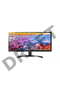 Монитор LG LCD 34'' [21:9] 2560х1080(UW-UXGA) IPS, nonGLARE, 300cd/m2, H178°/V178°, 1000:1, 16.7M, 5ms, 2xHDMI, DP, USB-Hub, Height adj, Tilt, Audio out, 2Y, Black