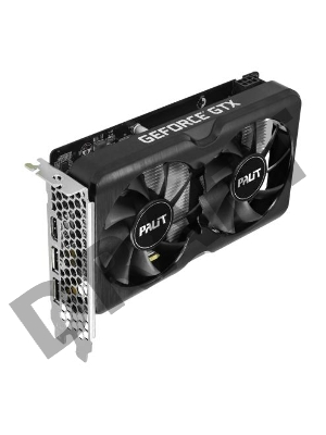Видеокарта Palit PA-GTX1630 DUAL 4G NVIDIA GeForce GTX 1630 4096Mb 64 GDDR6 1740/12000 HDMIx1 DPx2 HDCP Ret