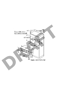 Встраиваеммый духовой шкаф SIEMENS VB011CBR0M IQ100  90*48см, 85л, кнопочное управление, гидролитическая очистка 3,1КВт нержав