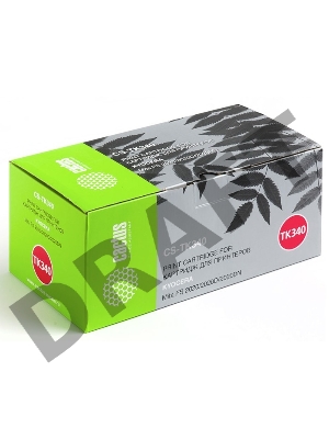 Тонер-картридж Cactus CS-TK340 для принтеров Kyocera Mita FS 2020/2020D/2020DN , 12 000 стр.