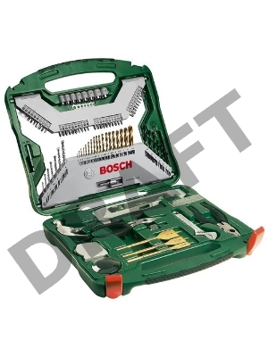 Набор ручных инструментов и принадлежностей Bosch X-Line Titanium 2607019331 , 103 предмета