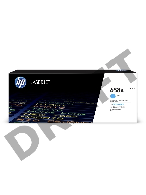 Тонер-картридж HP 658A W2001A голубой для HP CLJ Enterprise M751 (6000стр.)