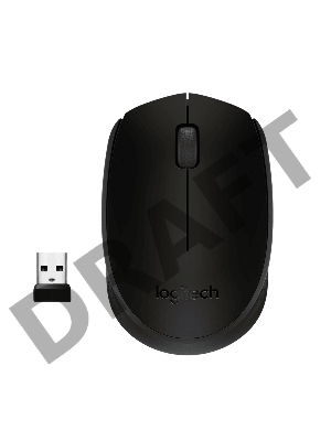 Мышка LOGITECH USB OPTICAL WRL M171 BLACK 910-004424