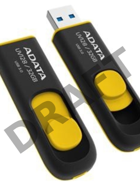 Флеш Диск AData 32Gb UV128 AUV128-32G-RBE USB3.0 синий/черный