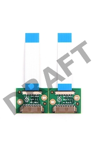 Переходная плата для подключения дисплея ACD Raspberry Pi Compute Module IO Board Camera Display Adaptor RA298