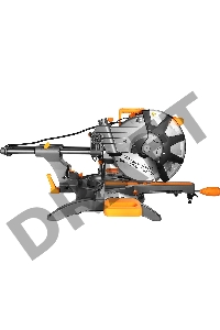 Торцовочная пила Deko DKMS2500-305 Laser 2500Вт 4000об/мин d=305мм