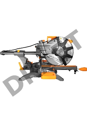 Торцовочная пила Deko DKMS2500-305 Laser 2500Вт 4000об/мин d=305мм