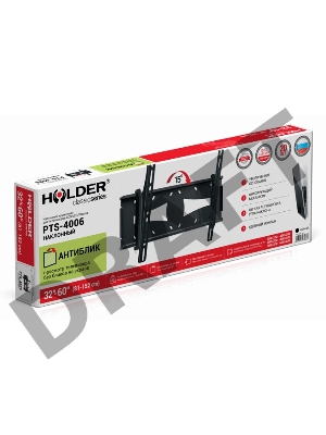 Кронштейн для телевизора Holder PTS-4006 черный 32