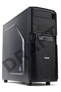 Корпус Zalman ZM-Z1 черный w/o PSU ATX 2xUSB2.0 1xUSB3.0 audio bott PSU