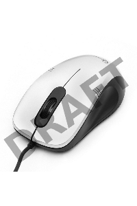 Мышь Gembird MOP-100-S, серый, USB, 1000DPI