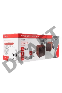 Акустич. система 2.0 Gembird SPK-206, МДФ, коричневый, 5 Вт, регулятор громкости, USB-питание