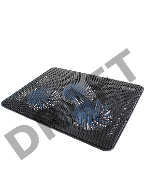 Подставка для ноутбука CROWN CMLC-1043T (Для ноутбуков диагональю до 17”, подсветка, 3*кулер D110*15мм)