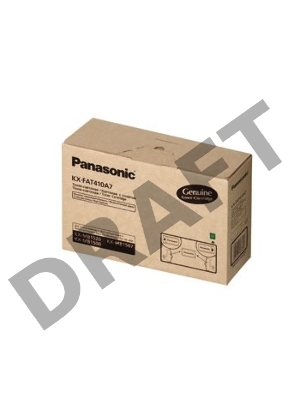 Тонер Картридж Panasonic KX-FAT410A черный для Panasonic KX-MB1500/1520 (2500стр.)