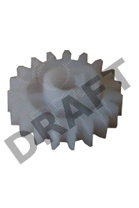 Шестерня 19T привода печи HP LJ 2400/2420/2430 (RU5-0379)