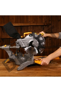 Торцовочная пила Deko DKMS2500-305 Laser 2500Вт 4000об/мин d=305мм