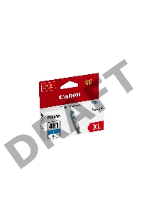 Картридж Canon CLI-481XL C EMB для TS6140/TS8140/TS9140/TR8540. Голубой. 519 страниц.