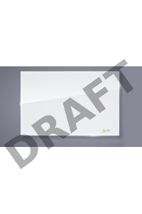 Демонстрационная доска Cactus CS-GBD-65X100-UWT стекло стеклянная 65x100см ультра белый