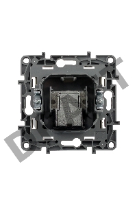 Розетка TV проходная, 15дБ, сл. кость ETIKA Розетка TV проходная, 15дБ, сл. кость