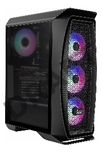 Компьютер IRU Game 510B6GMA MT i5 12400F (2.5) 16Gb SSD1Tb RTX3050 8Gb Free DOS GbitEth 650W черный