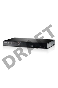 Переключатель электронный ATEN 1-Console 8-Port Cat 5 High Density KVM
