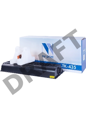 Тонер-картридж NV Print NV-TK435 (тип TK-435), черный, 15000 стр. (туба 870 г), для Kyocera TASKalfa 180/181/220/221