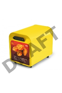 Жарочный шкаф Кедр ШЖ-0,625/220 (желтый, мощность 625Вт., внутренний объем 10л. Вес 7кг. Время разогрева до 250 град. С: не более 20мин. Внутр. размер