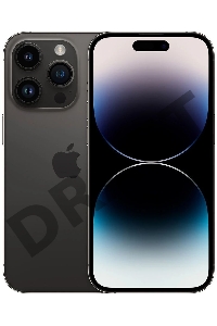 Смартфон Apple A2892 iPhone 14 Pro 128Gb 6Gb черный космос моноблок 3G 4G 2Sim 6.1