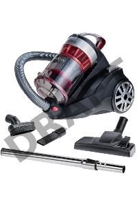 Пылесос Thomas Multi Cyclone PRO 1800Вт черный/красный