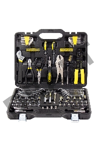 KOLNER KTS 123(Набор ручного инструмента в пластиковом кейсе 123 предмета.)