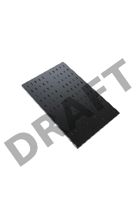 Полка ЦМО СВ-75-9005 черный (упак.:1шт)