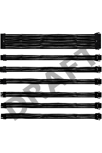 Кабели Cooler Master Extension Cable BK GL (PVC)