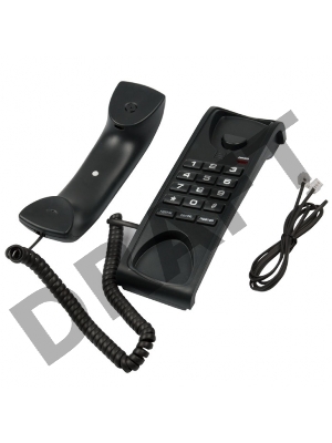 Телефон проводной RITMIX RT-007 black