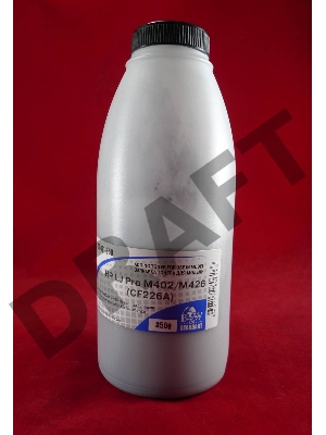 Тонер HP LJ Pro M402/M426 (CF226X) (фл. 350г) B&W Standart фас. Россия