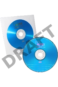 Диск CD-R Mirex 700 Mb, 48х, Standart, Бум. конверт (1), (1/600)