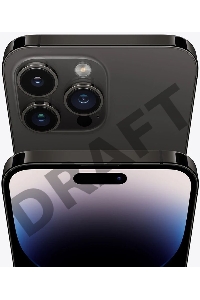 Смартфон Apple A2892 iPhone 14 Pro 128Gb 6Gb черный космос моноблок 3G 4G 2Sim 6.1