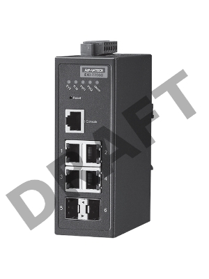 EKI-7706G-2F-AE   4GE+2SFP Gigabit Managed Redundant Industrial Switch Advantech