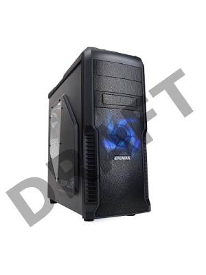 Корпус Zalman Z3 Plus черный w/o PSU ATX 1x80mm 1x92mm 2x120mm 2xUSB2.0 1xUSB3.0 audio bott PSU